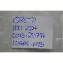 Encosto Apoio Braço Console Creta 2024 Original Preto