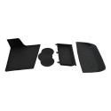 Kit 4 Borracha Acabamento Interno Toro 2021 2022 Original Preto
