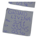 Quebra Sol Lado Direito Passageiro Grand Livina 2011 Origina