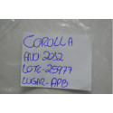 Apoio Encosto Braço Console Toyota Corolla 2011 Original Bege