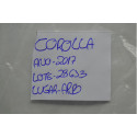 Apoio Encosto Braço Console Corolla Gli 2017 Original Preto