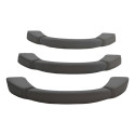 Kit Com 3 Puxador Alça Teto Pqp Pajero Tr4 2006 Original Cinza-escuro