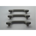 Kit 3 Puxador Alça Teto Pqp Honda City 2009 2010 Original Cinza