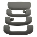Kit 3 Alça Teto Pqp C/porta Oculos Gm Cruze 2012 Original Cinza-escuro