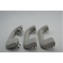 Kit 3 Puxador Alça Teto Pqp Creta 2024 Original Cinza