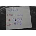 Apoio Encosto Braço Console Toyota Yaris Xs 2022 Original Preto