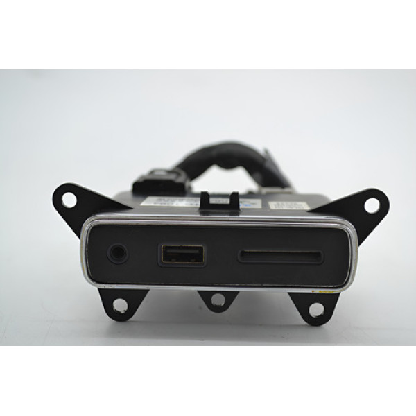 Entrada Usb Auxiliar Jeep Grand Cherokee 2014 Original Preto