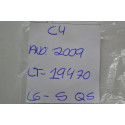 Par Presilha Suporte Quebra Sol Para Sol Citroen C4 Original