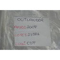 Porta Treco Mitsubishi Outlander 2008 Original  Preto
