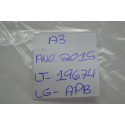 Apoio Encosto Braço Console Audi A3 2015 Original Preto