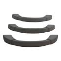 Kit Com 3 Puxador Alça Teto Pqp Pajero Tr4 2006 Original Cinza-escuro