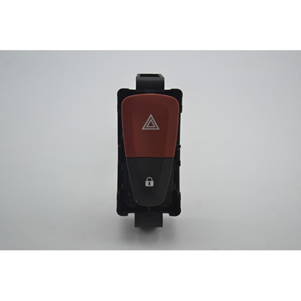 Botão Pisca Alerta Trava Renault Fluence 2012 2013 Original Vermelho