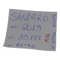 Espelho Retrovisor Interno Sandero 2018 2019 Logan Original