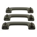 Kit 3 Puxador Alça Teto Pqp Nissan Livina 2010 Original Bege