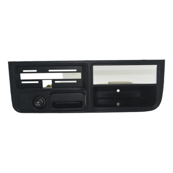 Moldura Radio Central C/tomada Painel H100 2003 Origina Preto