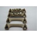 Kit 4 Puxador Alça Teto Pqp Grand Cherokee 2014 Original Ocre