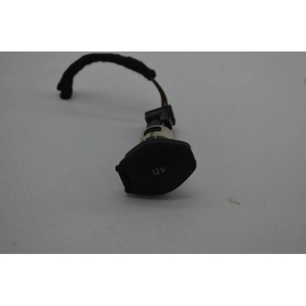 Tomada Energia 12v Console Chery Tiggo 5x 2018 A 2022 Origin Preto