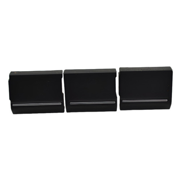 Kit 3 Botão Falso Console Volkswagen Amarok 2022 Original
