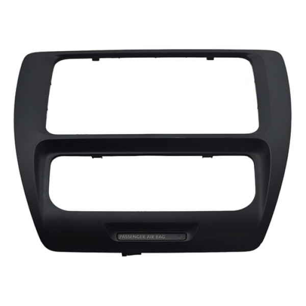 Moldura Central Painel Comando Ar Radio Jetta 2011 Original Preto