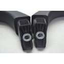 Par Puxador Alça Pqp Interno Volkswagen Amarok 2020 Original Preto