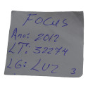 Luz Interna Teto Cortesia Ford Focus 2012 Original