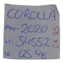 Quebra Sol Esquerdo Motorista Corolla 2020 Original