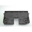 Moldura Pisca Alerta Porta Copo Painel Vw Passat 2007 Origin Prata