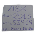 Moldura Espelho Retrovisor Interno Asx 2013 Original