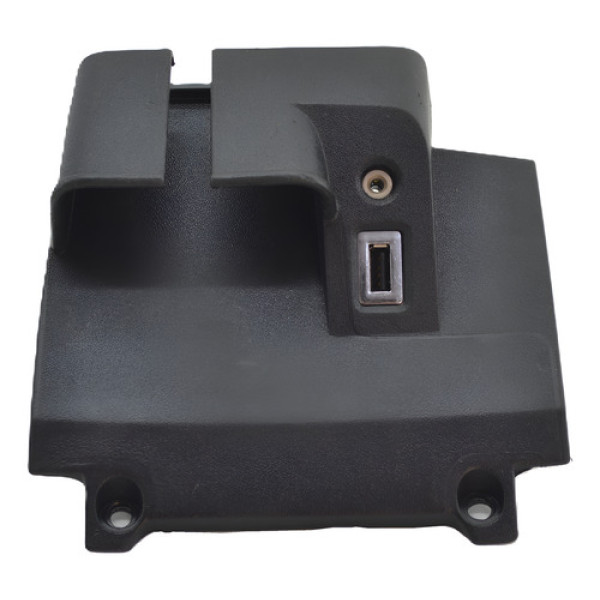 Moldura Entrada Usb Auxiliar Ford Focus 2012 Original Preto