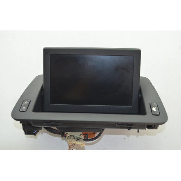 Multimídia Tela Display Painel Peugeot 308 2015 Original Preto