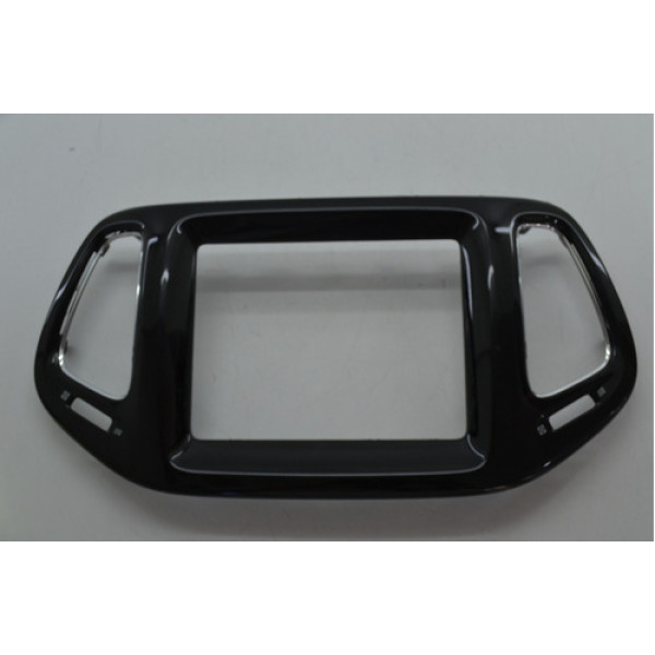 Moldura Central Multimida Difusor Jeep Compass 2020 Original Preto