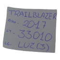 Luz Teto Interna Central Traseira Trailblazer 2017 Original
