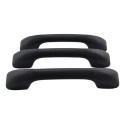 Kit 3 Puxador Alça Teto Pqp Duster 2013 Original Preto