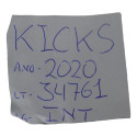 Fechadura Da Tampa Porta Luvas Objeto Kicks 2020 Original
