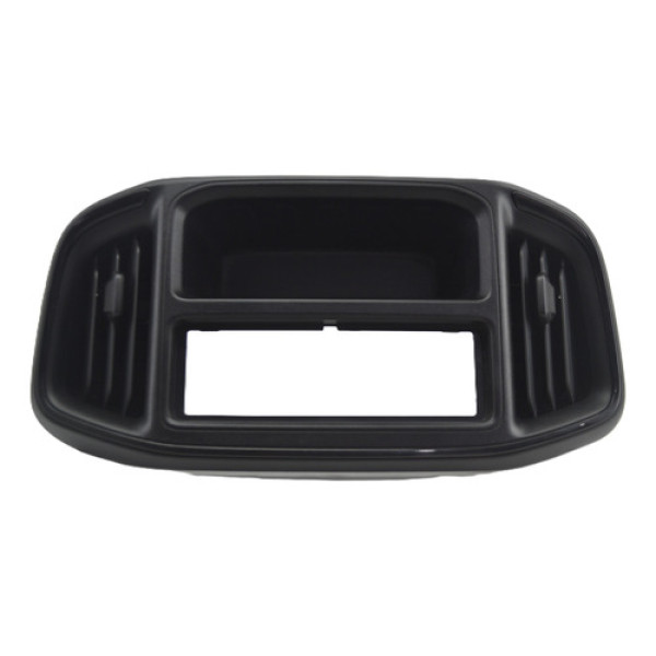 Moldura Central Radio 1 Din C/ Difusor Strada 2020 Original Preto