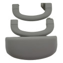 Par Puxador Pqp Alça Teto + Porta Oculos Punto 2016 Original Bege