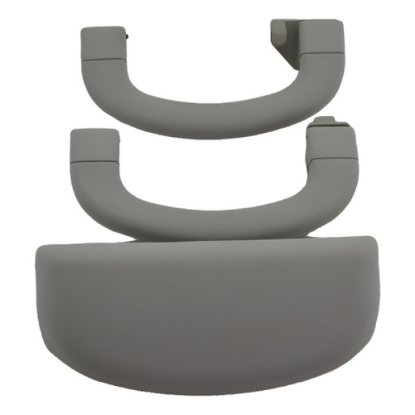 Par Puxador Pqp Alça Teto + Porta Oculos Punto 2016 Original Bege