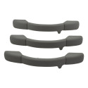Kit 3 Puxador Alça Teto Pqp Interno C3 Picasso 2015 Original Bege