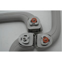 Kit 3 Puxador Alça Pqp Teto Ix35 2020 Original Cinza