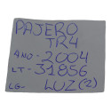 Luz Interna Teto Cortesia Mitsubishi Pajero Tr4 2004 Origina