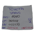 Par Luz Cortesia Quebra Sol Interna Teto Yaris 2020 Original