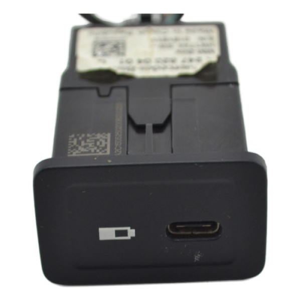 Entrada Conector Tipo C Console Sprinter 2021 Original Preto