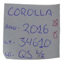 Quebra Sol Lado Esquerdo Motorista Corolla 2016 Original