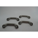 Kit 4 Puxador Alça Teto Pqp Chevrolet Captiva 2014 Original Original