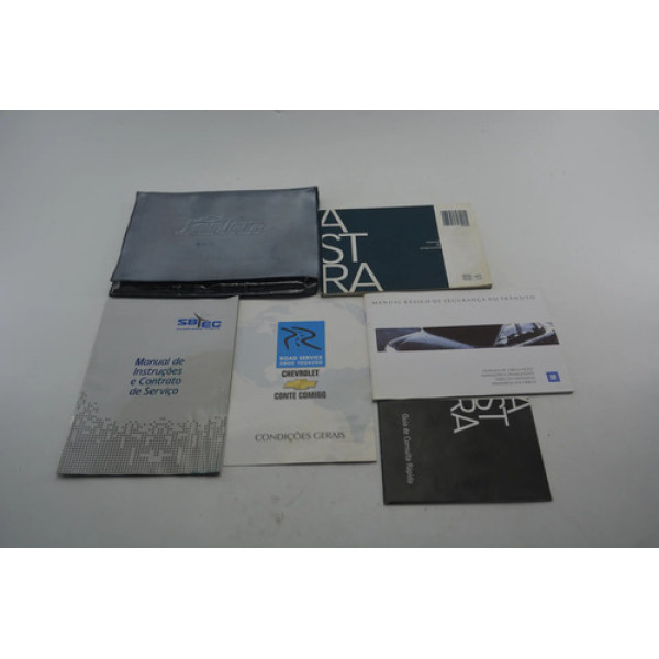 Kit Manual Proprietário Segurança Road Service Astra Origina