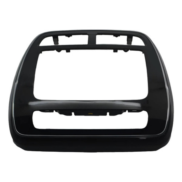 Moldura Central Painel Multimídia Kwid 2017 A 2021 Original Preto