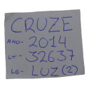 Luz Interna Teto Cortesia Gm Cruze 2014 Original