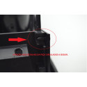 Moldura Central Painel 2 Din C/difusor Fiat Palio 2013 2014 Black Piano