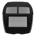 Moldura Central Radio Painel Mitsubishi Asx 2014 Original Preto