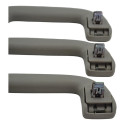 Kit 3 Puxador Alça Teto Pqp Hrv Hr-v 2020 Original Cinza